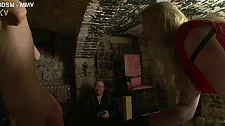 Sadists circle visit punishes german slave hard!