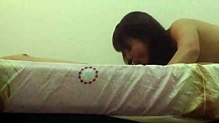 Horny Thai Teen Sucks Singaporean Cock Hungrily