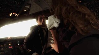 madelyn marie fucks captain's cock in cockpit mid red-eye flight cumshot facial???