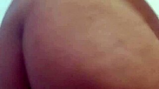 pregnant brazilian milf flashes swollen juicy pussy in lingerie