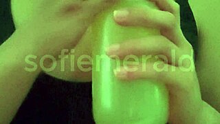 first jerk off lesson: i'll moan guide your penis touch spit grope