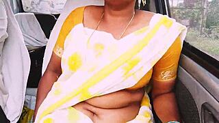 house maid aunty gets dirty car sex talk