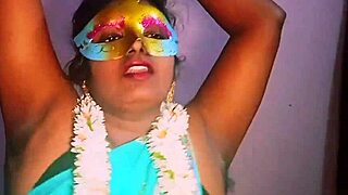 Ever seen a Desi bhabi cheat on hubby fucking her boyfriend with Telugu dirty talk?