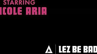 Angry Scarlett Alexis Pounds GF Nicole Aria's Pussy Strapon Hard!