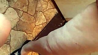 three horny girlfriends finger pussies in kitchen 😏🍑🔥