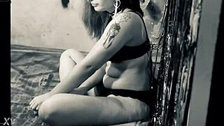 Lesbian femdom forces small feet licking in tickling submission play