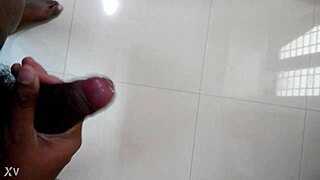 Teasing My Pulsing Cock Slowly For You