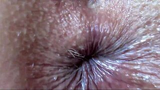 Extreme close up anal fingering asshole assfucking homemade masturbation play