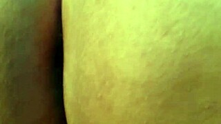 Indian Wife Cums Hard Fingering Hubby's Ass!