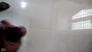 Teasing My Pulsing Cock Slowly For You