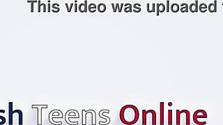 i finally eat out this british blonde 18yo student's wet pussy n she orgasms hard