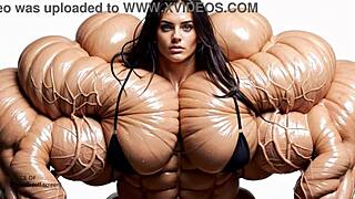 pump factory pumps natasha into massive muscle beast