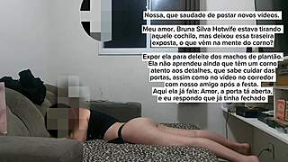 Bruna silva hotwife's back for more cuckold fun!
