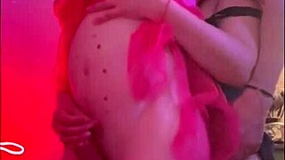 trans girlfriend pounds sexy neighbor's mouth then anal rides hard