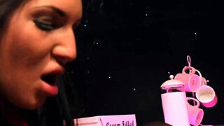 emily b and charley atwell rip lingerie for wet toy fun