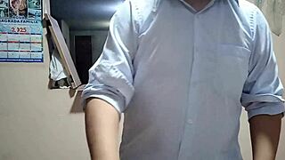 schoolgirl thought carpentry class was boring til teacher nailed her shaved pussy hard doggystyle