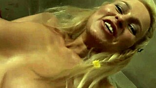 blonde slut nikki i mean jumps on cock n gets double penetrated sloppy