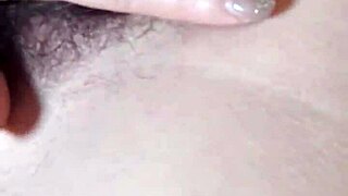 masked chinese milf saleswoman masturbates wet pussy for boss in secret evening chat