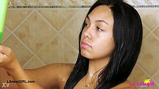 daddy why's your cock so hard after my sexy shower??