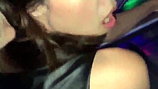 Bang! Hard fucking stranger in VIP nightclub doggystyle!