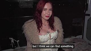 Chastity Belt Locks Latvian Redhead Eva Ray For Rough Cheating Pickup Sex