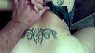 pretty hooker feels cum load on ass after condom fails