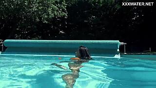 underwater pool babes show juicy asses and tits xxx?