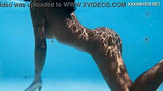 underwater pool babes show juicy asses and tits xxx?