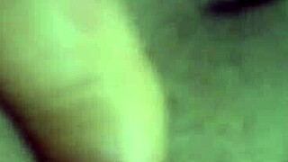 alone at home, mature shaves and fingers her smooth pussy