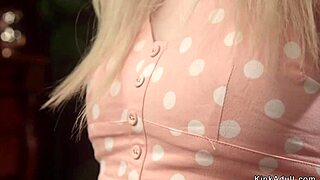 blonde dom, train this lesbian slave to gag on strapon like a slut?