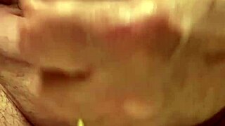 65 year old jerks slow motion blasts thick cum