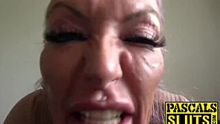 hot tattooed sub destroyed rough by maledom pascal's monster cock