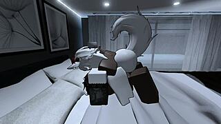 he took the slut home from roblox for more rough pounding