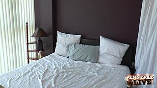 Redhead Penny Pax teams with Anna Belle Peaks for hardcore milf group bang