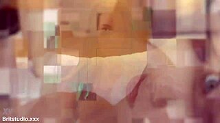 hot british teen gulps down mouthful of cum 😋💦
