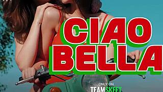 Italian milf tourists on holiday cheat with group anal creampie threesome for hardcore cock quest?