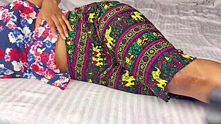 stepsister moans as i bend her over for rough asian pussy pounding