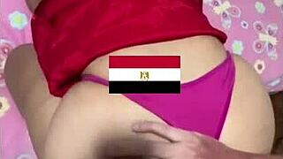 arab housewife begs for creampie while hubby films her fat ass doggystyle