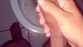 why does this sexy brazilian stud jerk his monster cock solo at midnight?