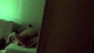 Morning After Family Party: Homemade Chubby Girlfriend Foot Fetish Close-Up Fuck