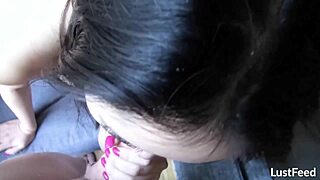 Ever seen an Asian teen's tight pussy take it raw?