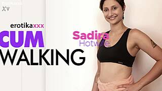 wanna see sadira cumwalk after outdoor facial from monster cock?