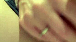 Scarlet leaves bathroom sink sticky after bedroom cum session