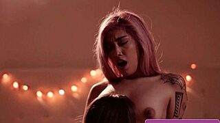 Aidra Fox and Evelyn Claire's Big Tits Press Together as They Lick Wet Pussies to Orgasm!