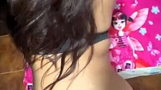 arab housewife begs for creampie while hubby films her fat ass doggystyle