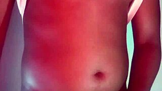 labeto masturbates in hot red room light before huge cumshot load s1e4
