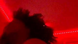 sexy bbw dominates lesbian stud riding her thick