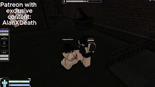 Roblox condo randoms take my cum in pussy ass and tits