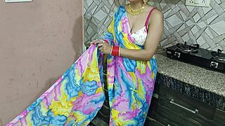 innocent indian bride sneaks kitchen fuck with devar and dirty hindi talk