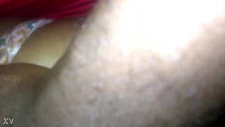 Black Couple Amateurs Tease with Close-Up Cock Action